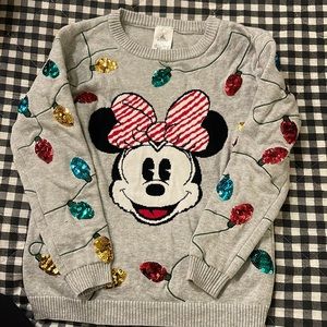 Disney Minnie Mouse Christmas Sweater